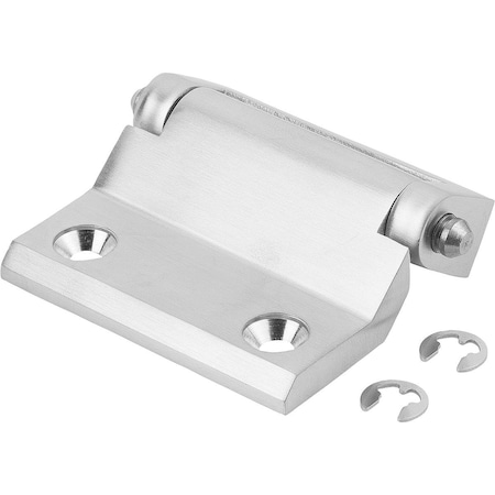 Kipp Hinge 47X60, Stainless Steel Polished, Comp:Stainless Steel, A1=30, A3=40 K1348.0540073000